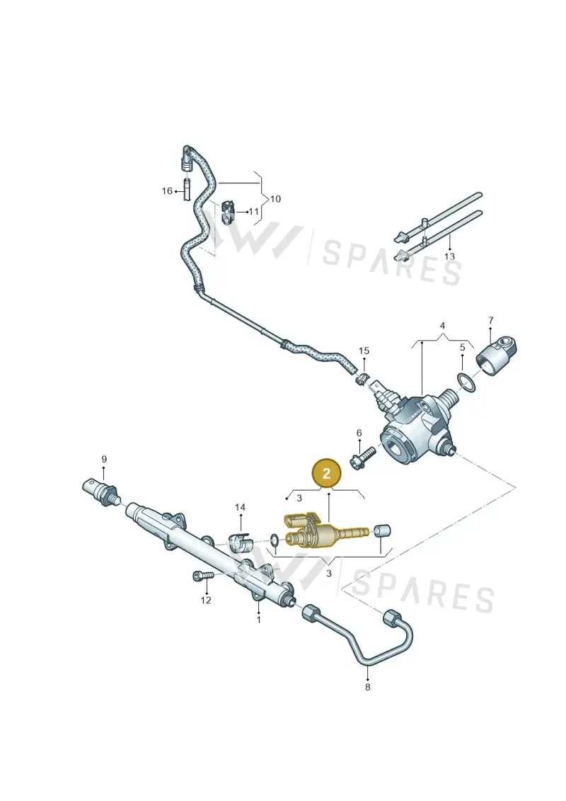 04E906036AL — Volkswagen Tiguan 2.0 (2023-) diagram 793133500, position 2