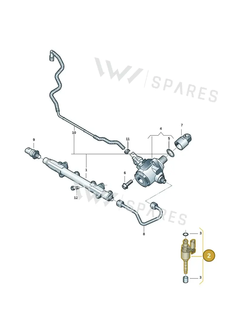 04E906036AL — Volkswagen Multivan (2021-) diagram 7t0133140, position 2