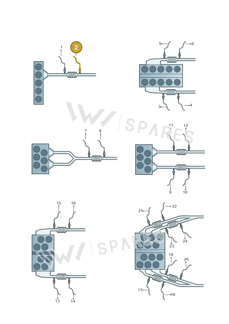 04E906262AL — Volkswagen Jetta 1.6 (2012-2019) diagram 274906100, position 2