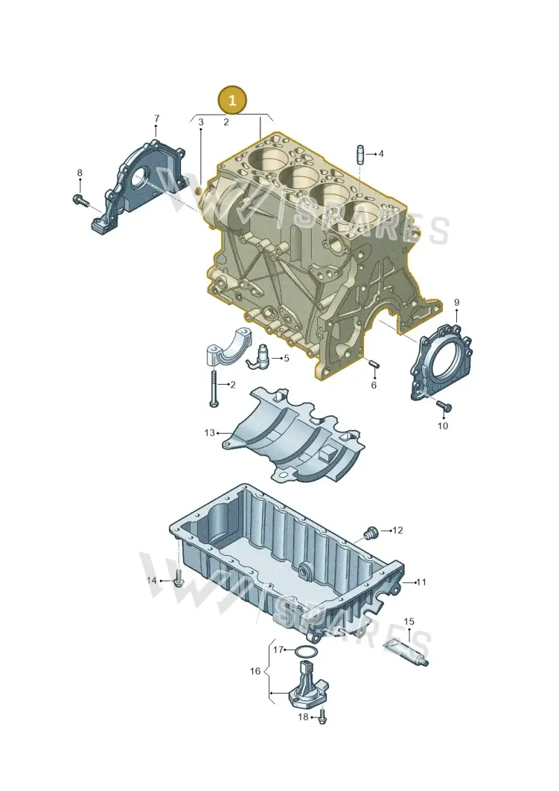 04L103011 — Volkswagen T-Roc BlueMotion (2017-2024) diagram 827103200, position 1