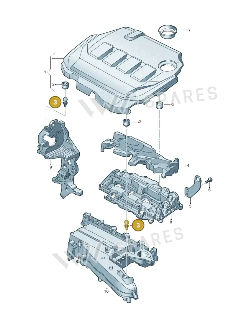 04L103164 — Volkswagen Passat estate (2023-) diagram 793103092, position 3