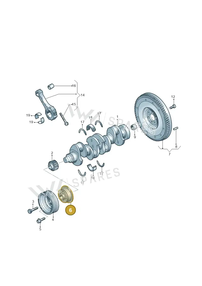 04L105215A — Volkswagen Amarok twin cab (2022-) diagram 749105500, position 6