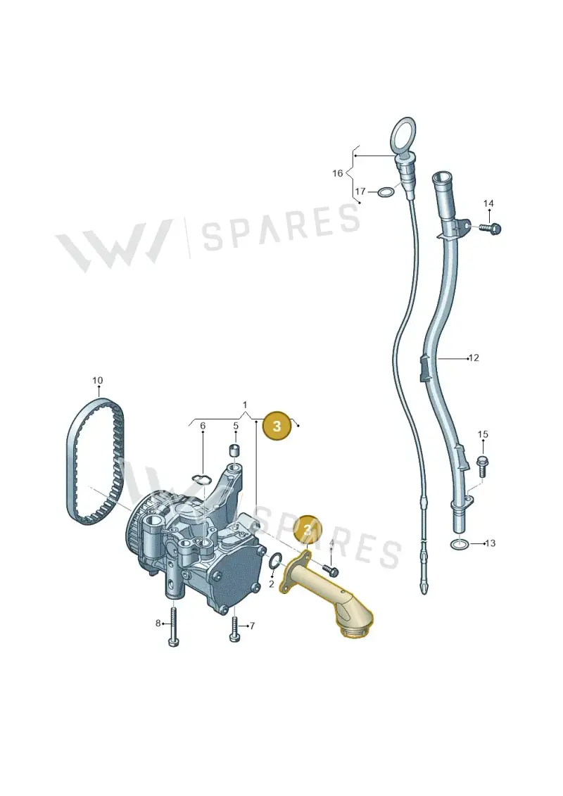 04L115251C — Volkswagen Caravelle (2015-2019) diagram 746115250, position 3
