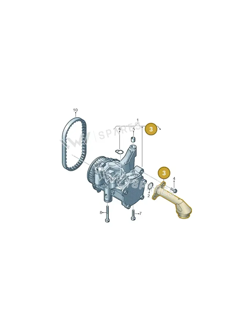 04L115251 — Audi A6 (2018-2025) diagram 430115520, position 3