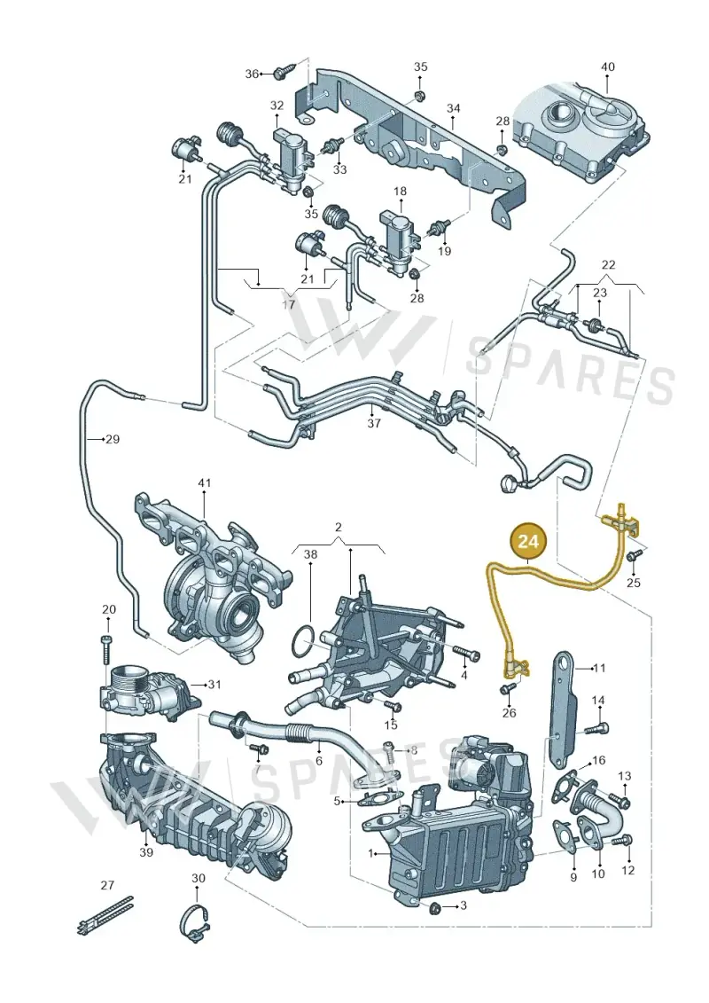 04L129456P — Volkswagen MAN TGE 55 (2016-2021) diagram 806131500, position 24