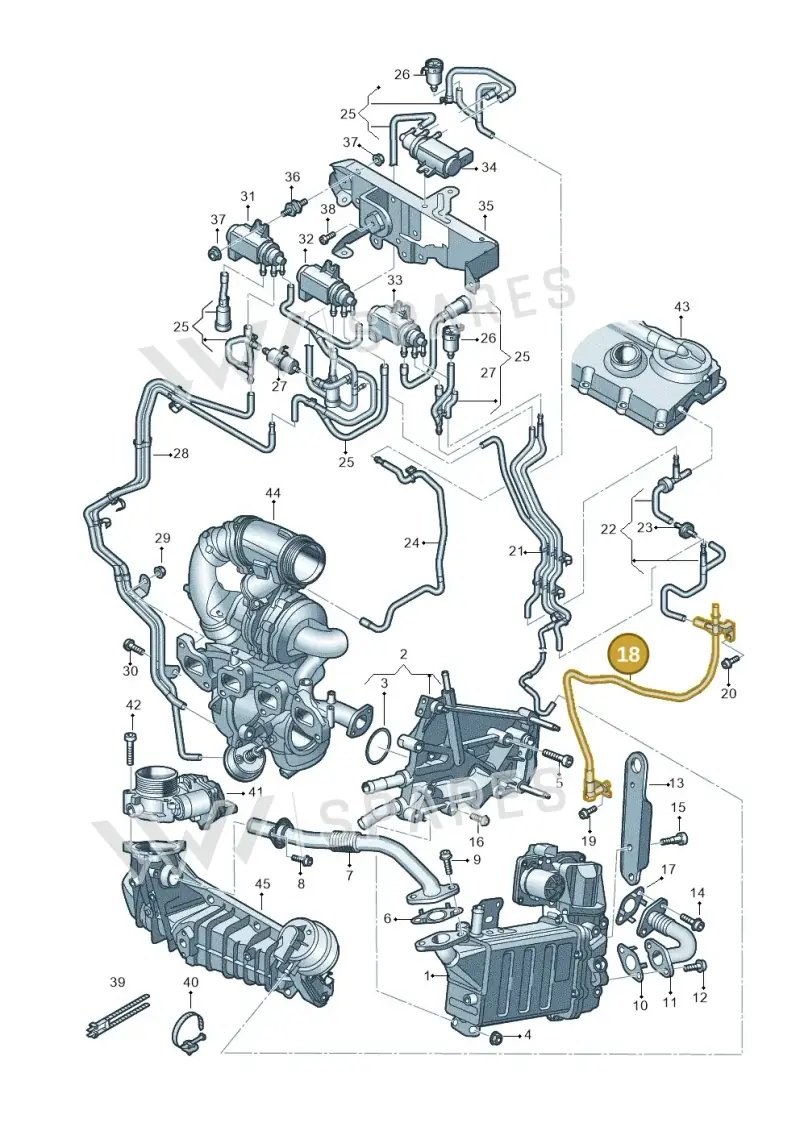 04L129456P — Volkswagen MAN TGE 55 (2016-2021) diagram 806131600, position 18