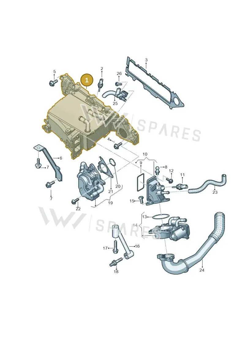 04L129711AC — Volkswagen Caddy Maxi Kombi (2020-2024) diagram 884129800, position 1
