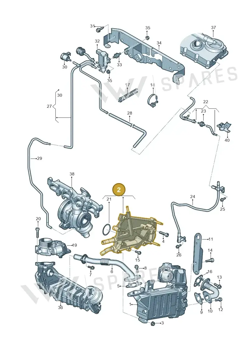 04L131425M — Volkswagen MAN TGE 55 (2016-2021) diagram 806131300, position 2
