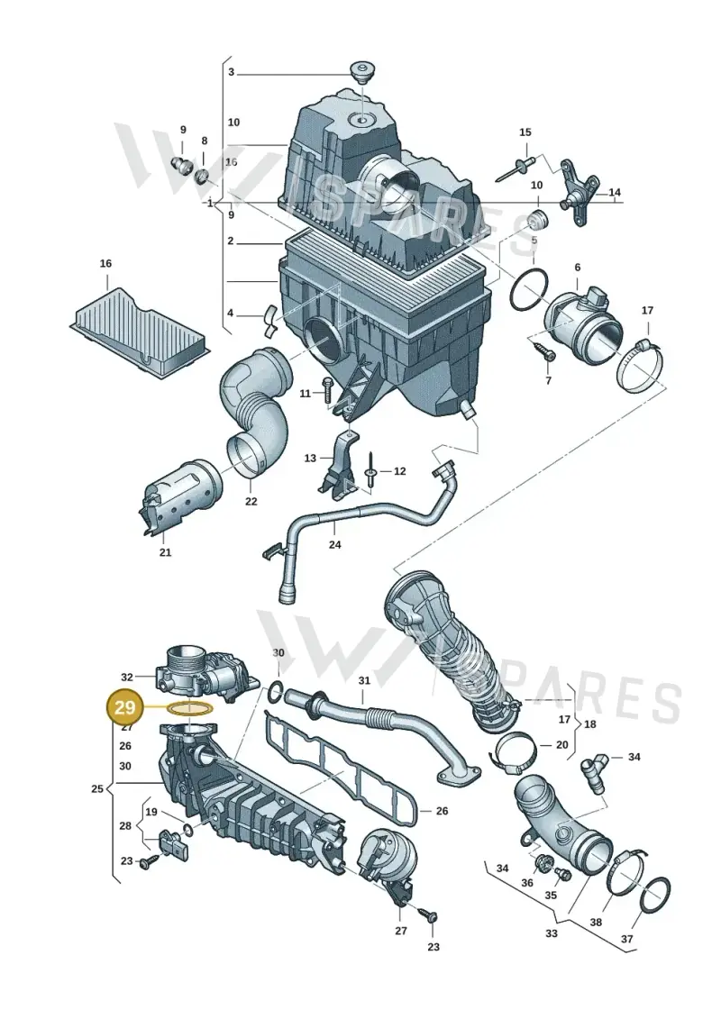 04L145113 — Volkswagen Transport. multivan (2019-2024) diagram 7fp129000, position 29