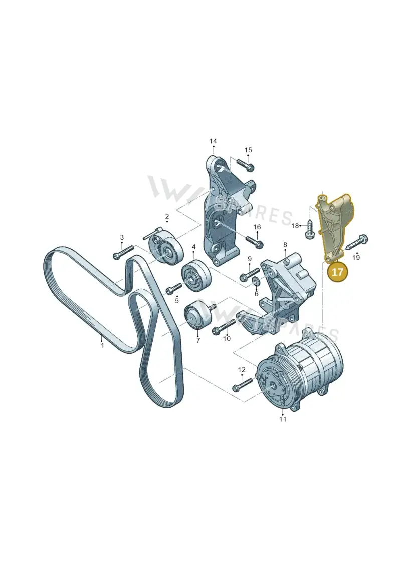 04L145509 — Volkswagen MAN TGE 55 (2016-2021) diagram 806903600, position 17