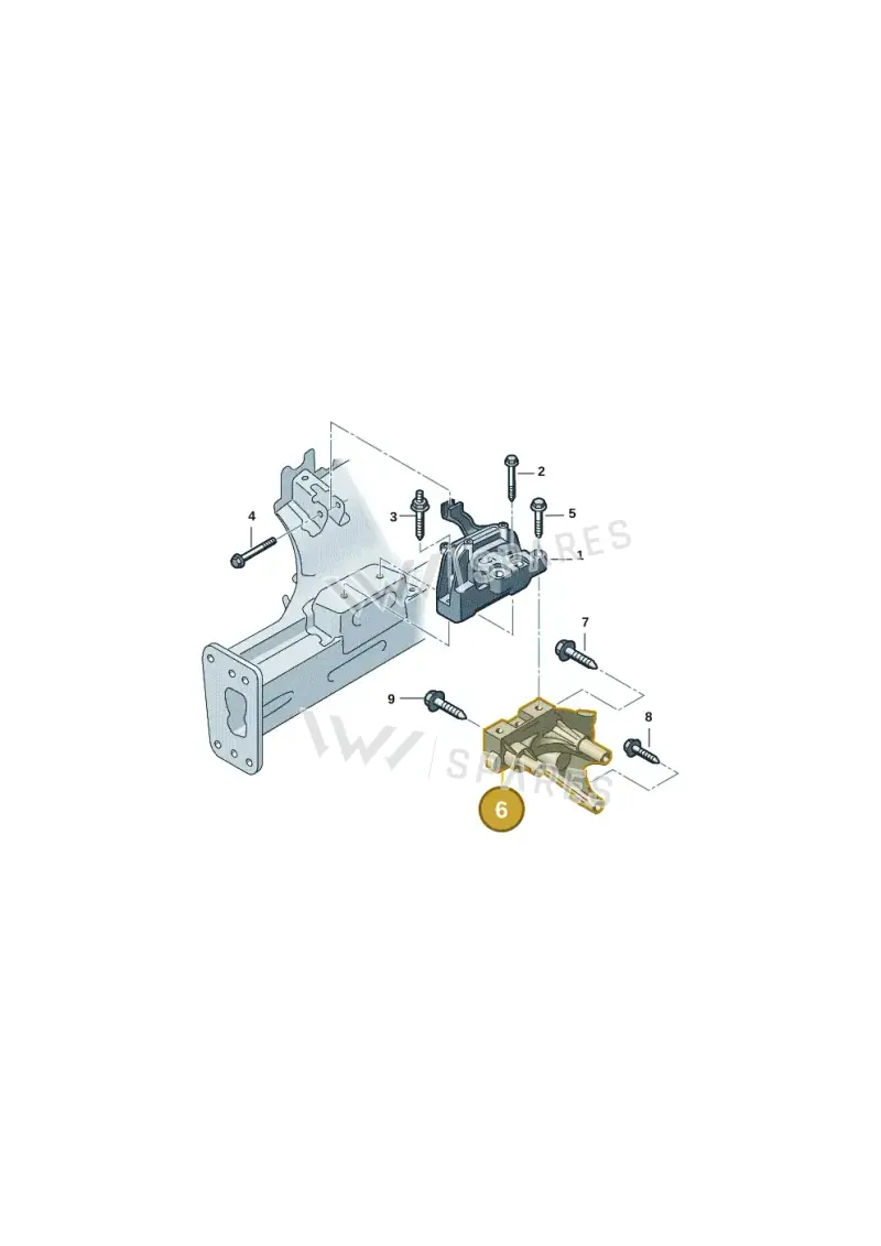 04L199207 — Volkswagen Caddy Maxi Kombi (2020-2024) diagram 837199015, position 6