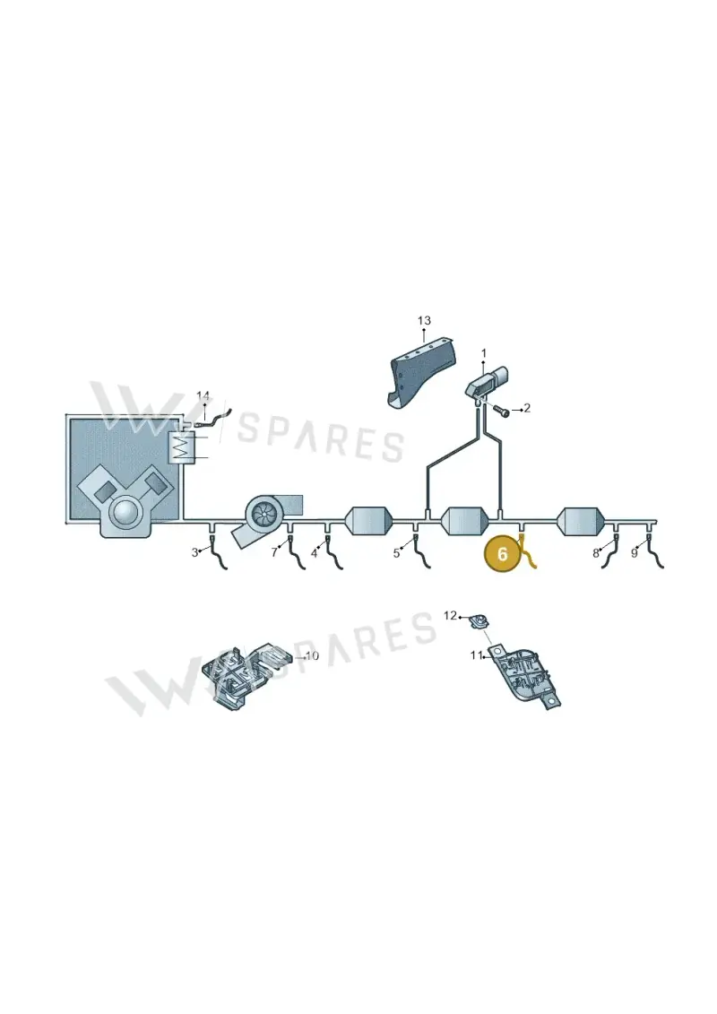 04L906088BF — Volkswagen T-Roc BlueMotion (2017-2024) diagram 780906150, position 6