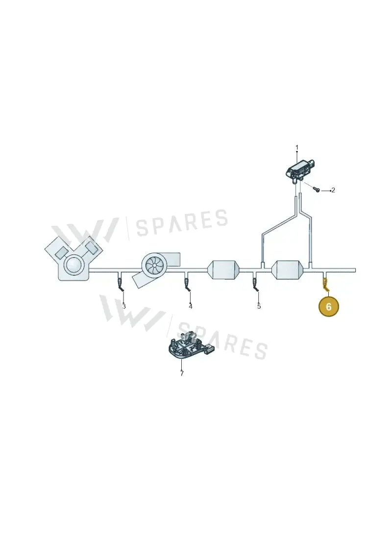 04L906088DM — Volkswagen Beetle (2016-2019) diagram 833906150, position 6