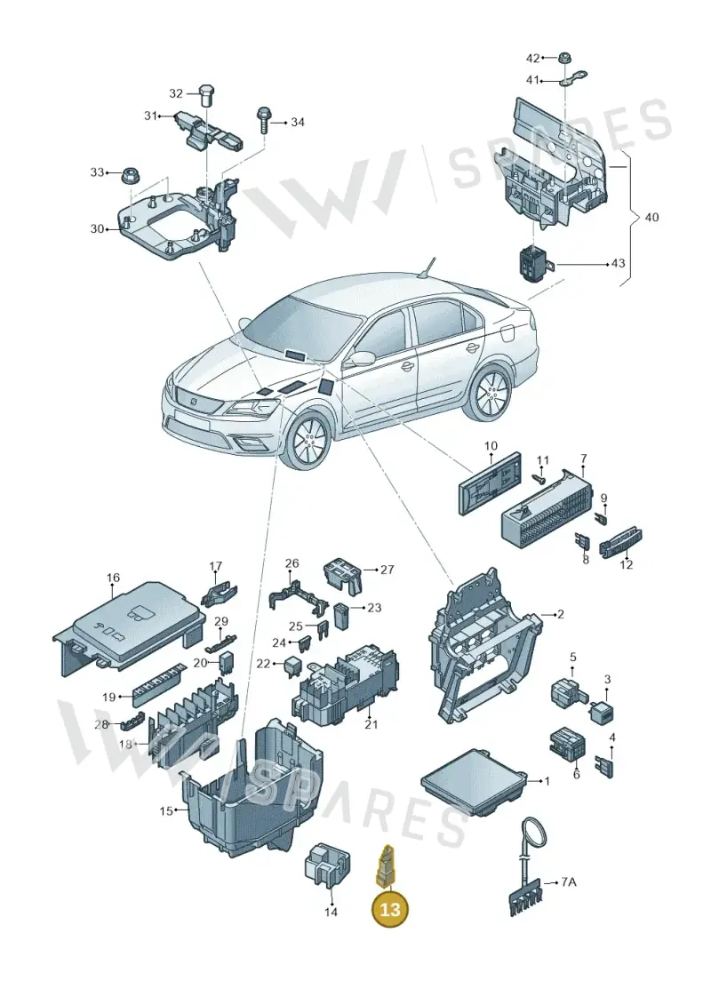 04L907281 — SEAT Toledo (2015-2019) diagram 742937000, position 13