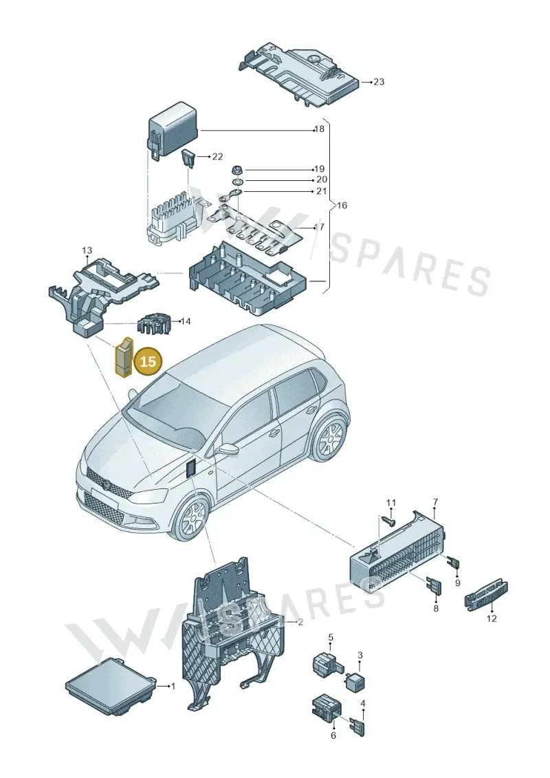 04L907281E — Volkswagen Polo (2014-2022) diagram 794937000, position 15