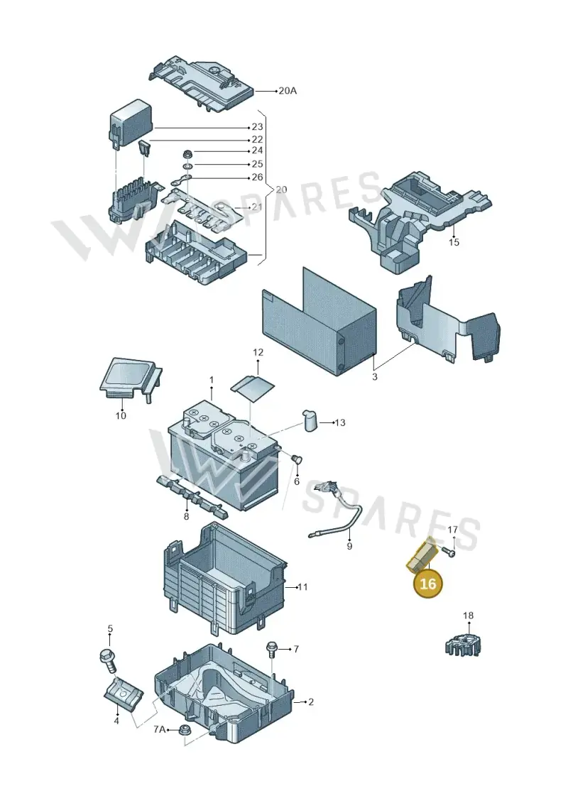 04L907281 — SEAT Toledo (2015-2019) diagram 740915000, position 16