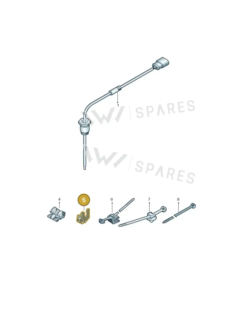 04L971830C — Audi A5 Limousine (2024-2025) diagram 8wk906036, position 5