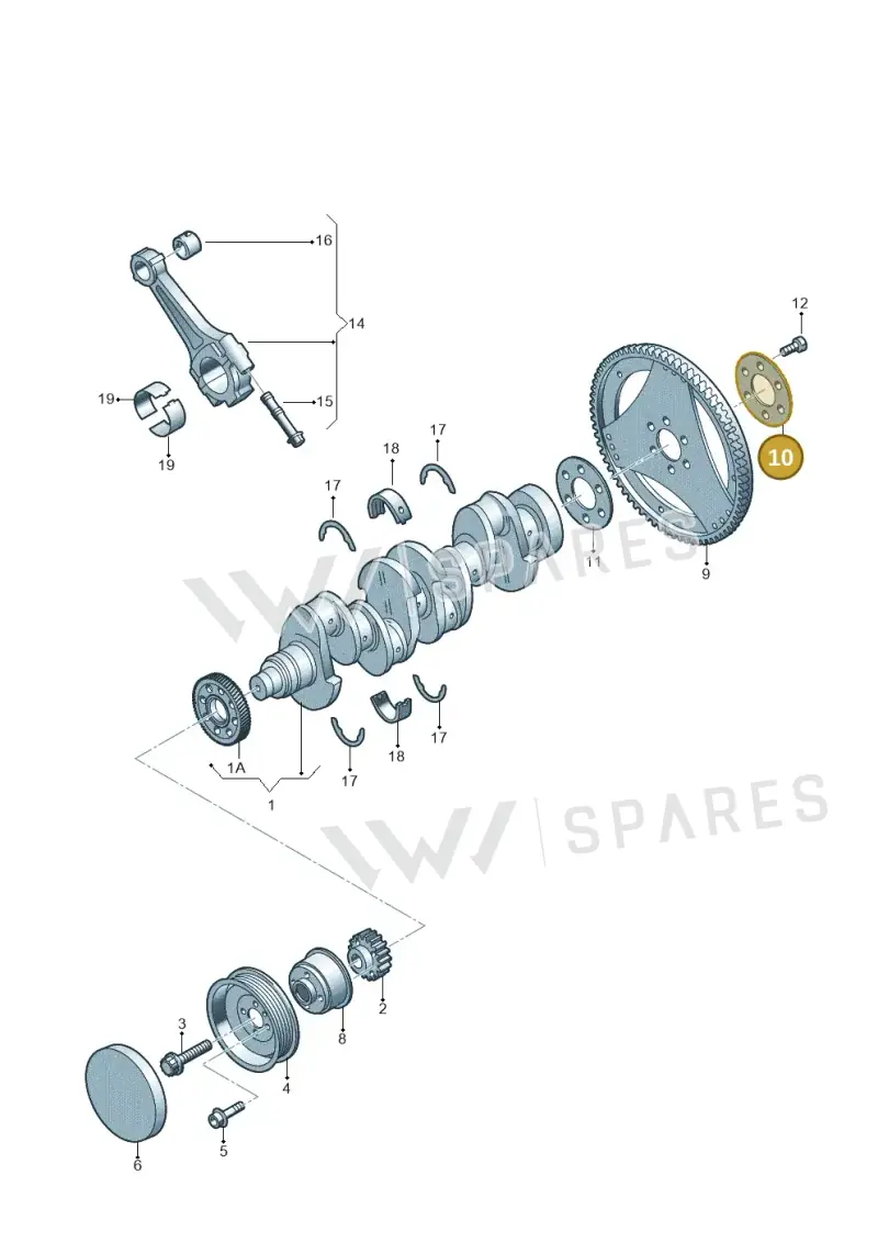 051105301 — Volkswagen Amarok twin cab (2022-) diagram 749105630, position 10