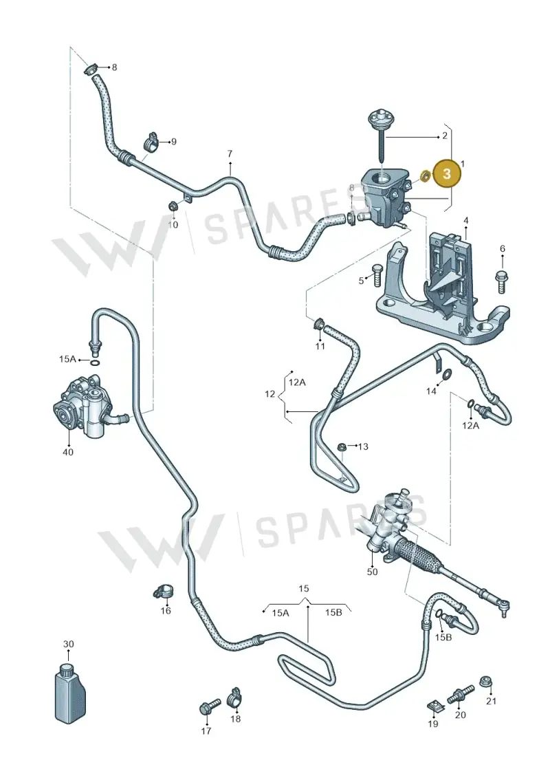 052129669A — Volkswagen Beetle (2016-2019) diagram 691422500, position 3