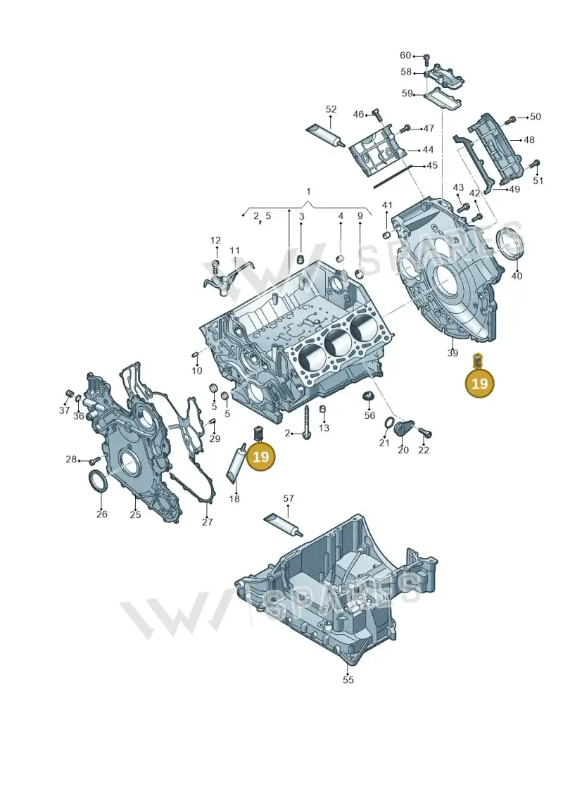 057103147A — Volkswagen Amarok twin cab (2022-) diagram 894103250, position 19