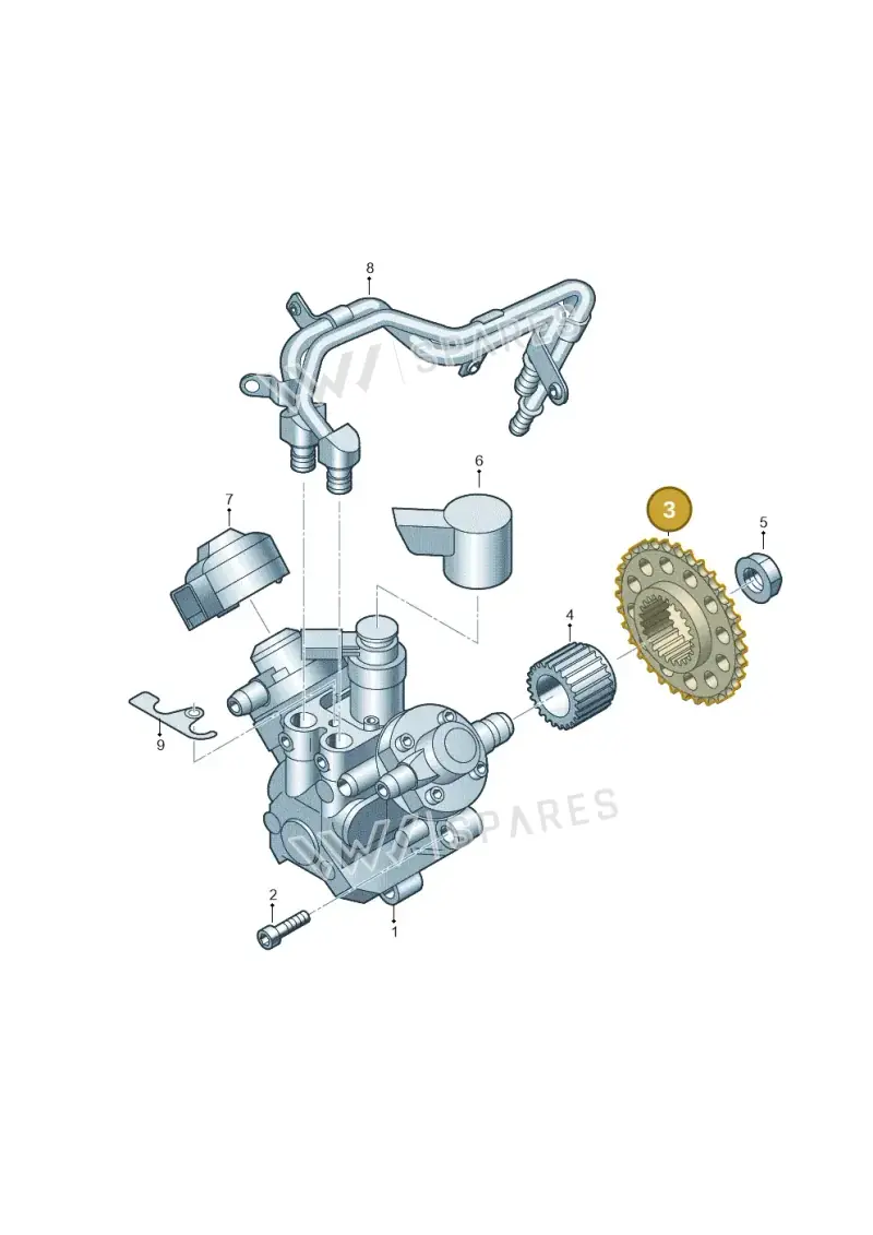057109085A — Volkswagen Touareg (2017-2023) diagram 859130300, position 3