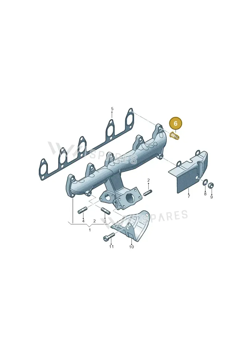 057131529G — Volkswagen Crafter 35 panel (2011-2016) diagram 483253200, position 6