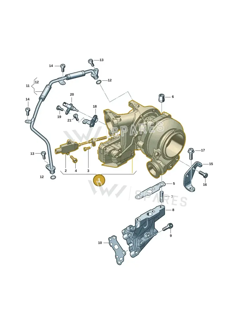 057145654AC — Volkswagen Touareg (2017-2023) diagram 439145555, position 1