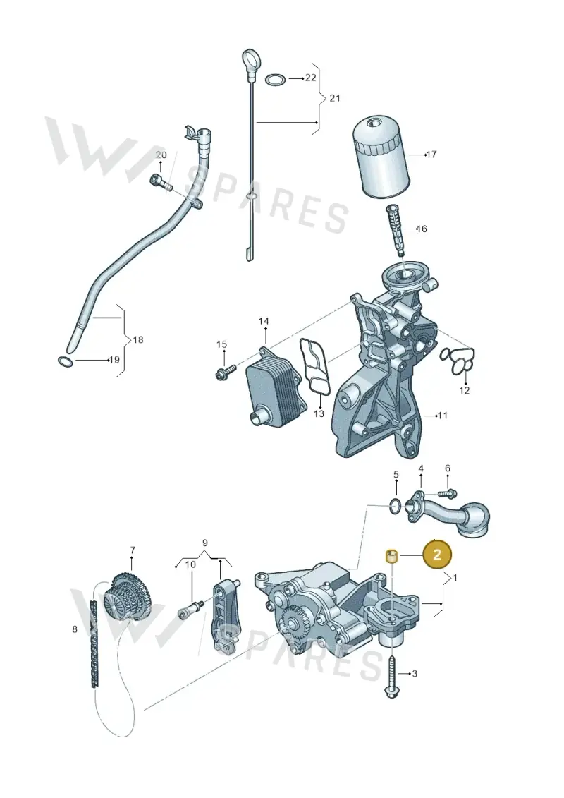 058103139 — Volkswagen Amarok twin cab (2016-2022) diagram 894115100, position 2