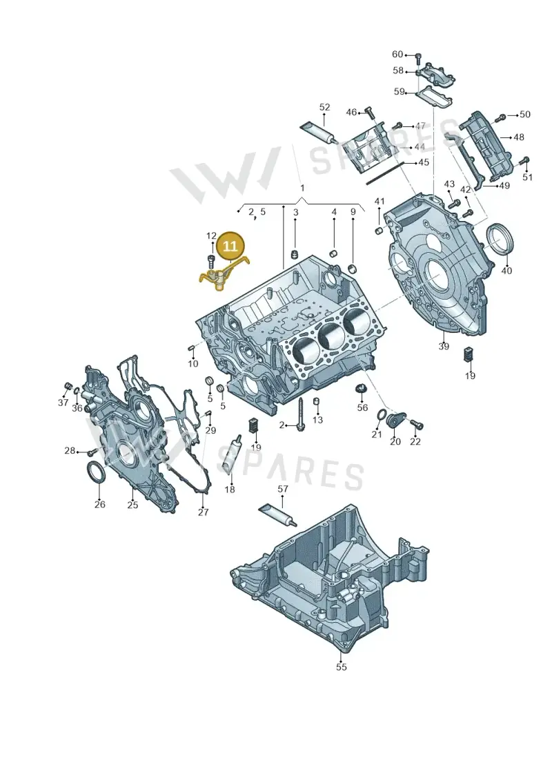 059103158R — Volkswagen Amarok twin cab (2022-) diagram 894103250, position 11