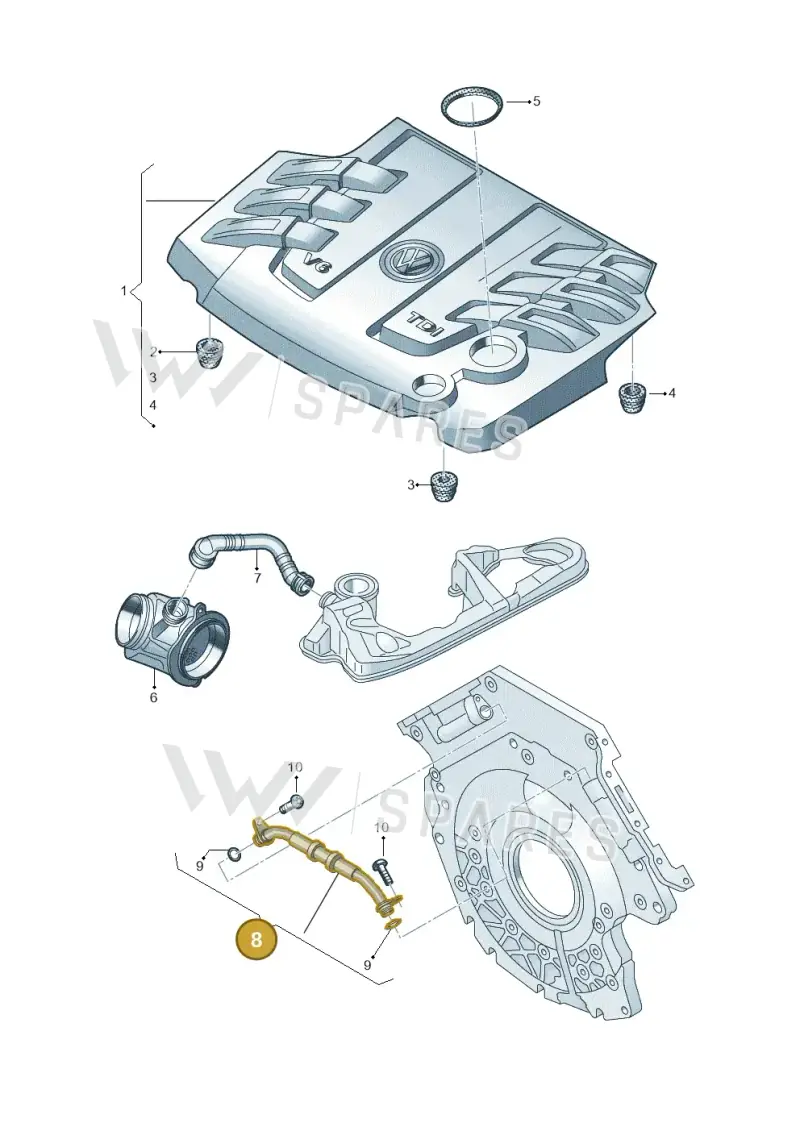 059103209N — Volkswagen Amarok twin cab (2022-) diagram 894103900, position 8