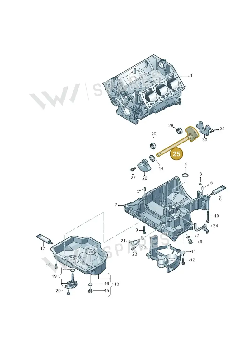 059103273BN — Volkswagen Amarok twin cab (2022-) diagram 693103280, position 25
