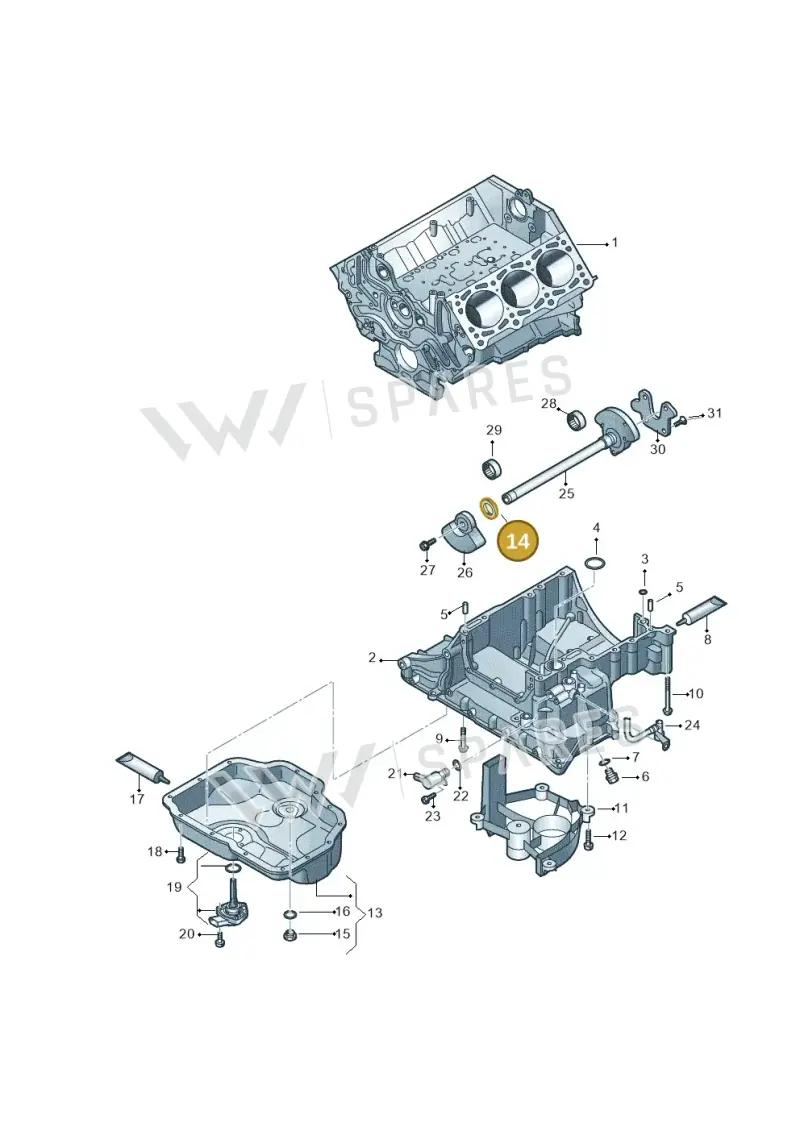 059103323D — Volkswagen Amarok twin cab (2022-) diagram 693103280, position 14