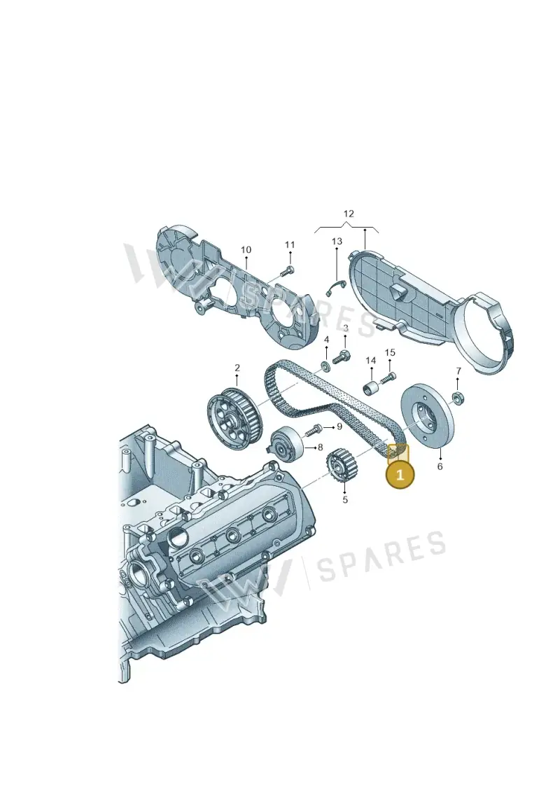 059109119F — Volkswagen Phaeton 4motion (2010-2016) diagram 258109750, position 1