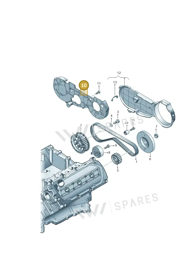 059109133T — Volkswagen Phaeton 4motion (2010-2016) diagram 258109750, position 10