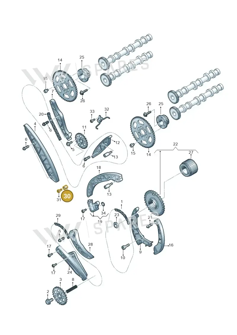 059109135D — Volkswagen Amarok twin cab (2022-) diagram 788109560, position 30