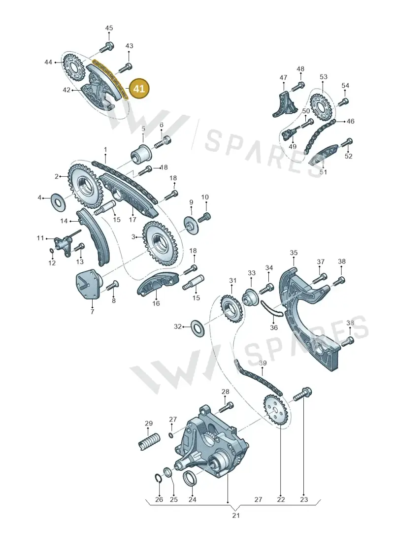 059109229K — Volkswagen Touareg BlueMotion (2014-2018) diagram 277109900, position 41