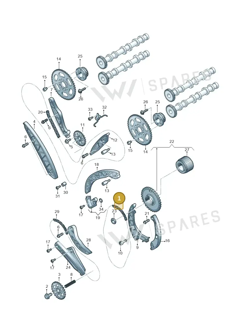 059109252H — Volkswagen Amarok twin cab (2022-) diagram 788109560, position 1