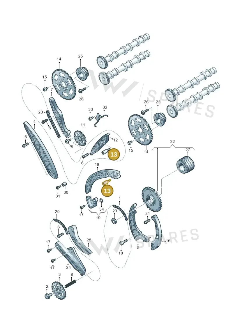 059109426T — Volkswagen Amarok twin cab (2022-) diagram 788109560, position 13