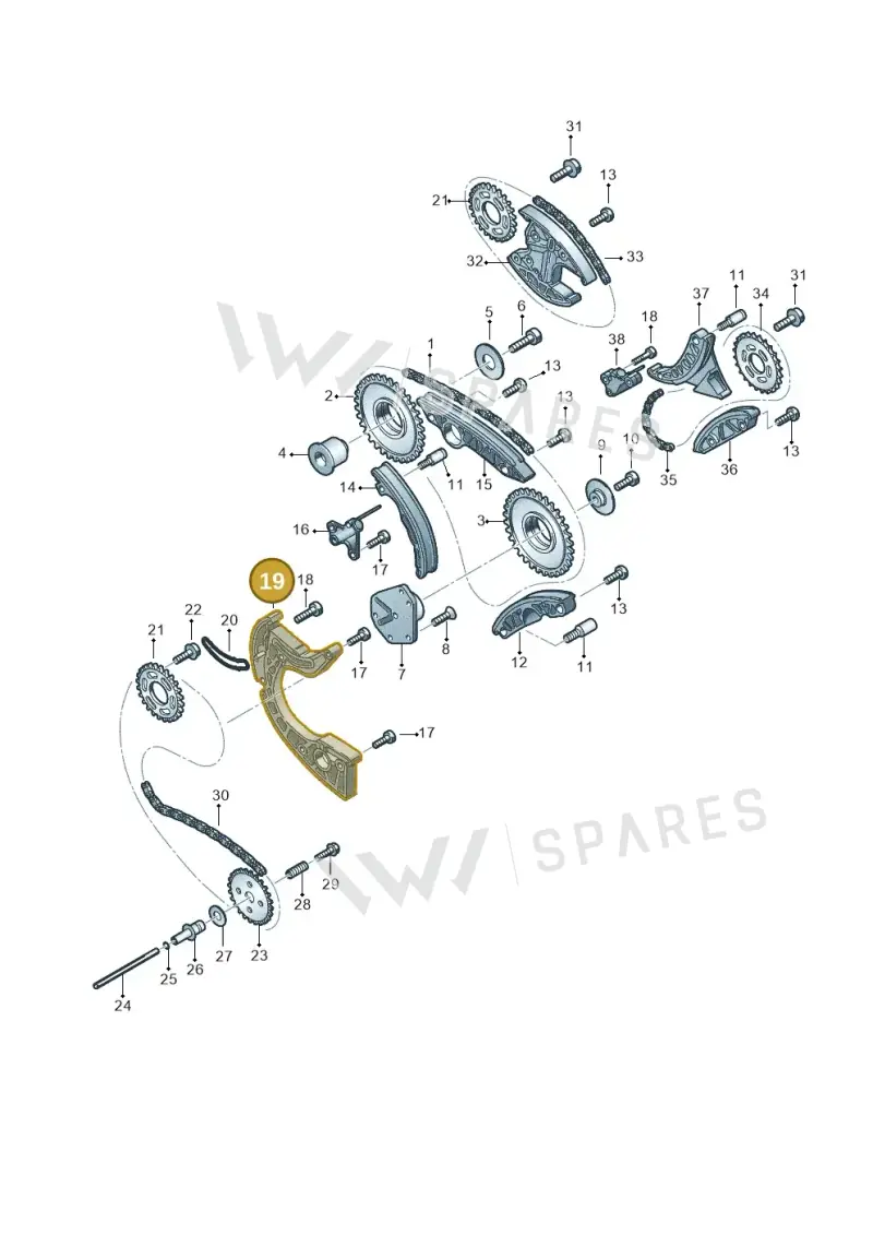 059109507D — Volkswagen Phaeton 4motion (2010-2016) diagram 631109700, position 19