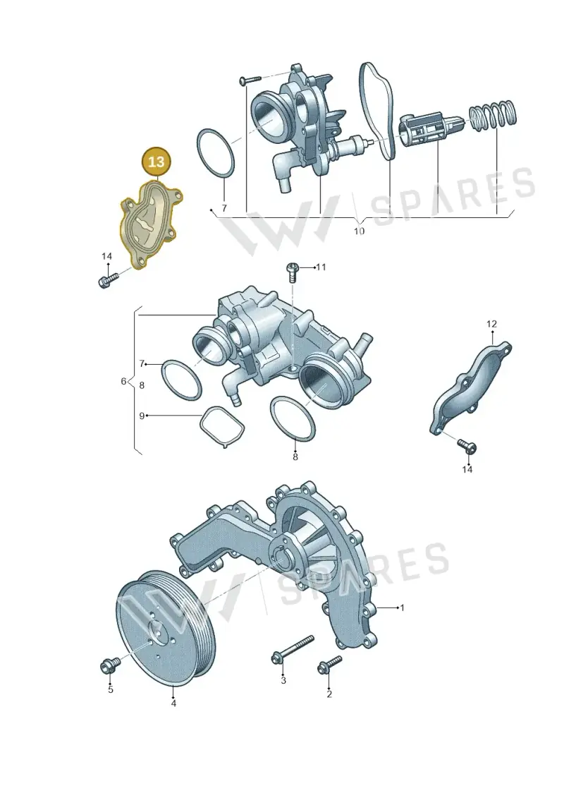 059121484D — Volkswagen Amarok twin cab (2022-) diagram 788121000, position 13