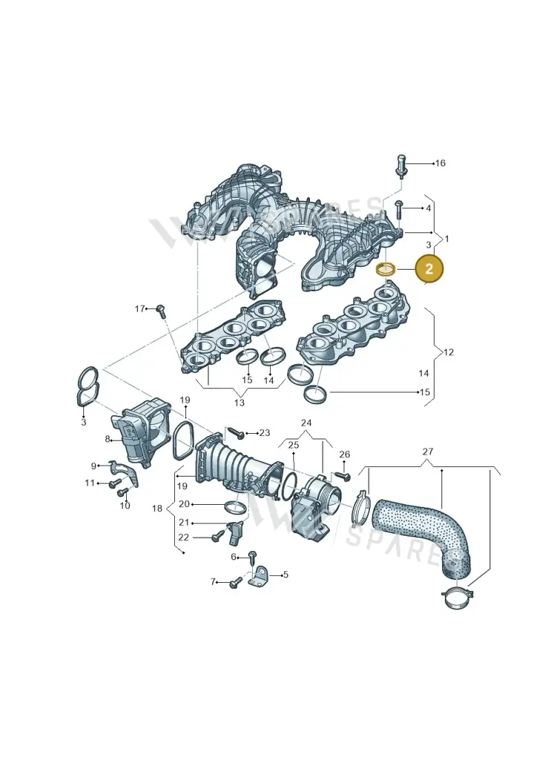 059129717S — Volkswagen Amarok twin cab (2022-) diagram 894129500, position 2