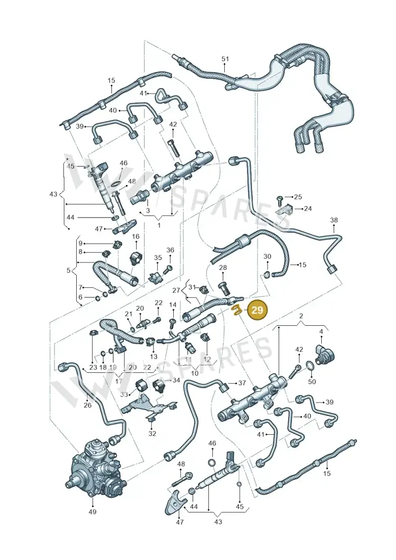 059130120 — Volkswagen Amarok twin cab (2022-) diagram 738130900, position 29