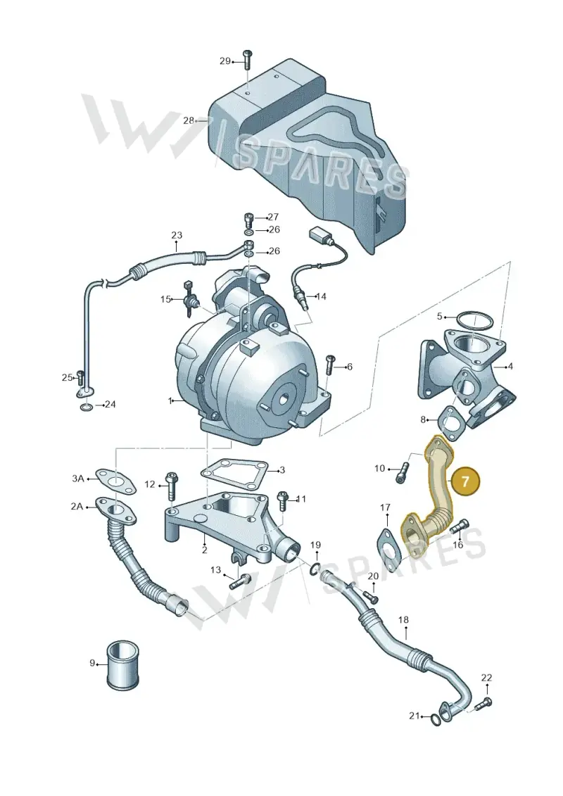 059131525AB — Volkswagen Touareg                08> (2007-) diagram 291145200, position 7