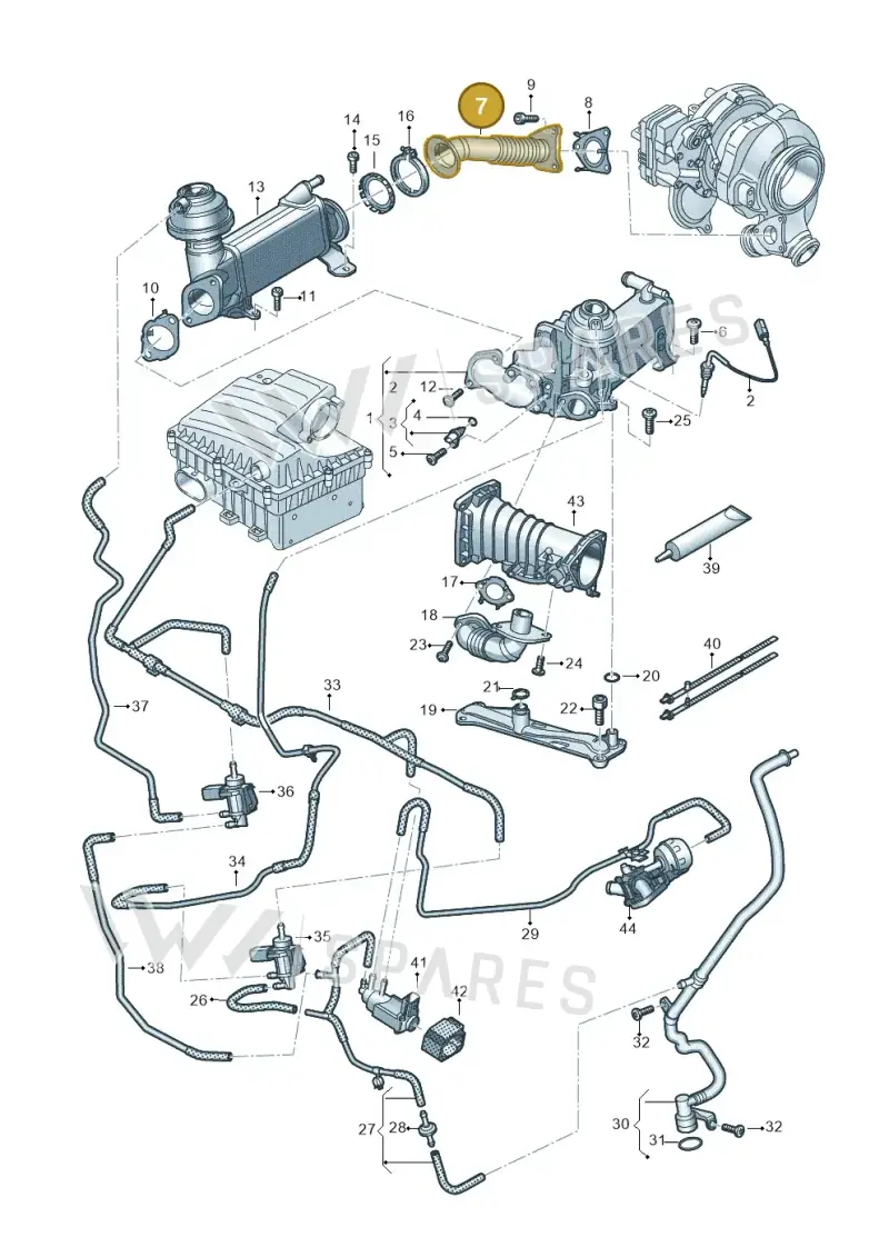 059131525FH — Volkswagen Amarok twin cab (2022-) diagram 894131750, position 7