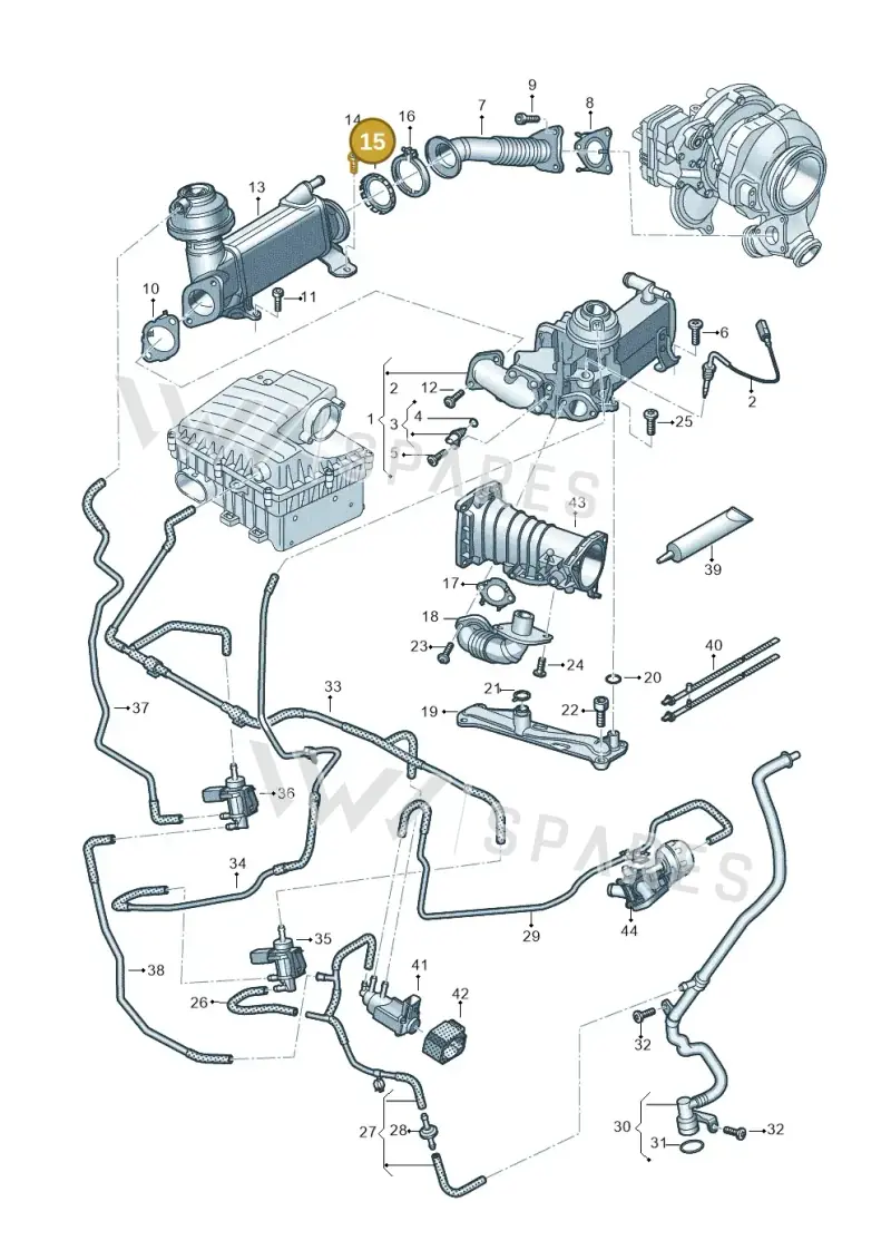 059131547P — Volkswagen Amarok twin cab (2022-) diagram 894131750, position 15