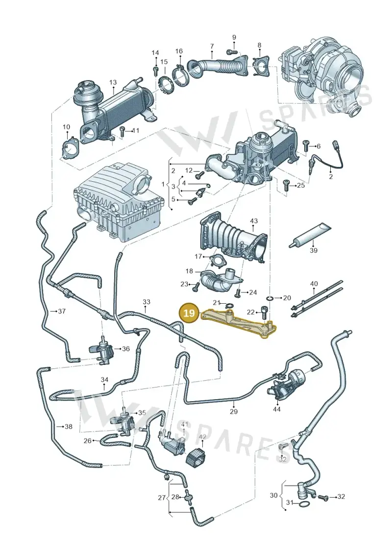 059131680F — Volkswagen Amarok twin cab (2022-) diagram 894131750, position 19