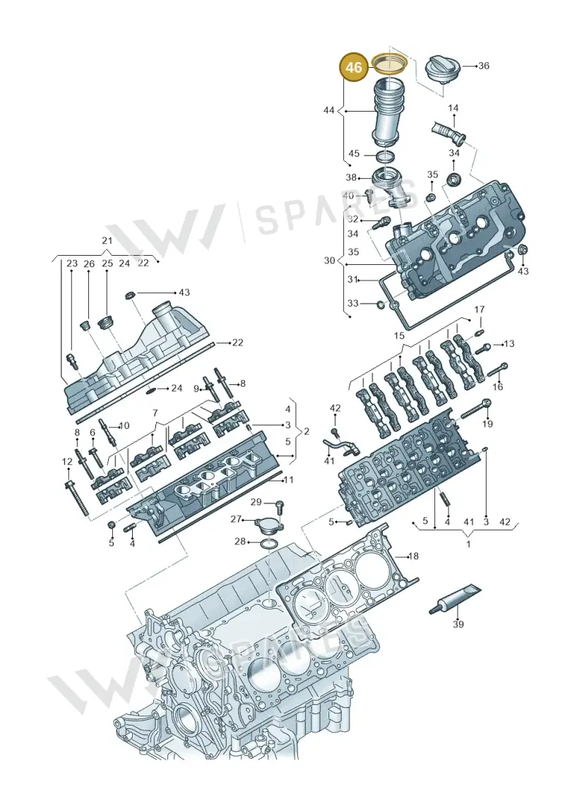 059133287C — Volkswagen Amarok twin cab (2022-) diagram 894103650, position 46