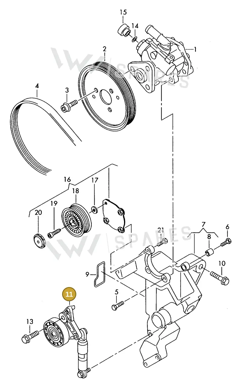 059145201H — Volkswagen MARINE-MOTOR           02> (2002-) diagram 277145800, position 11