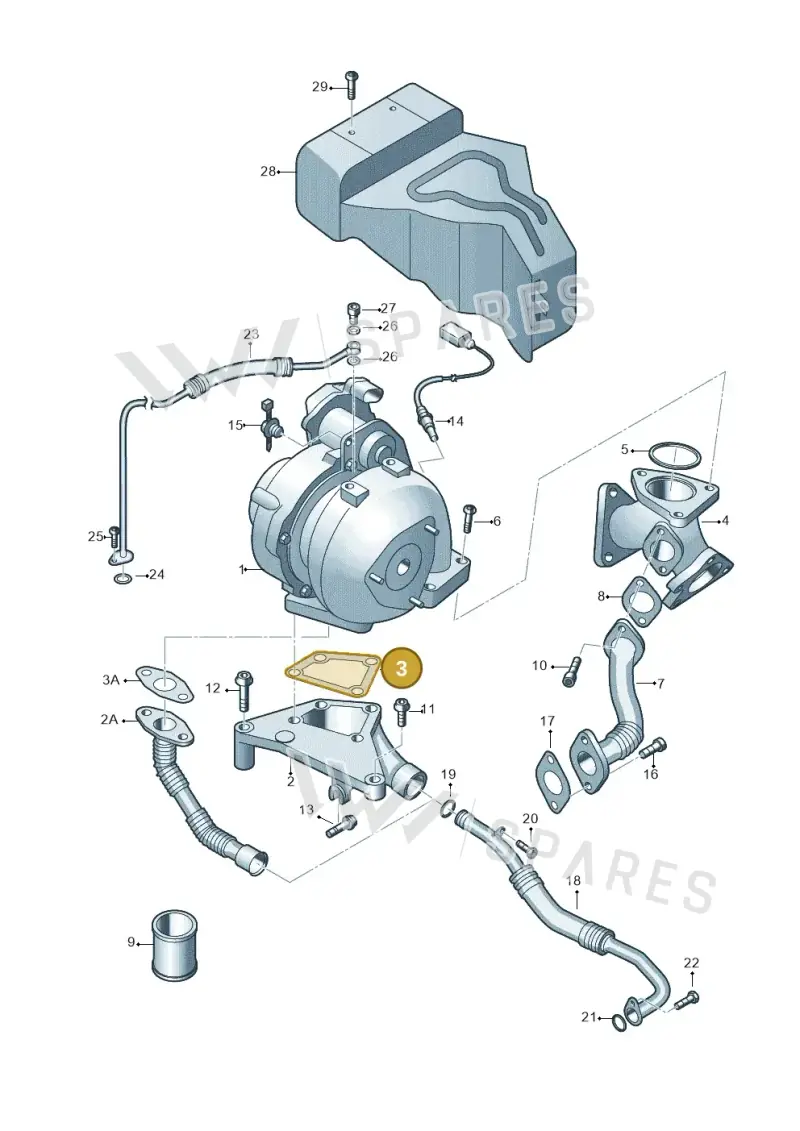 059145757D — Volkswagen Touareg                08> (2007-) diagram 291145200, position 3