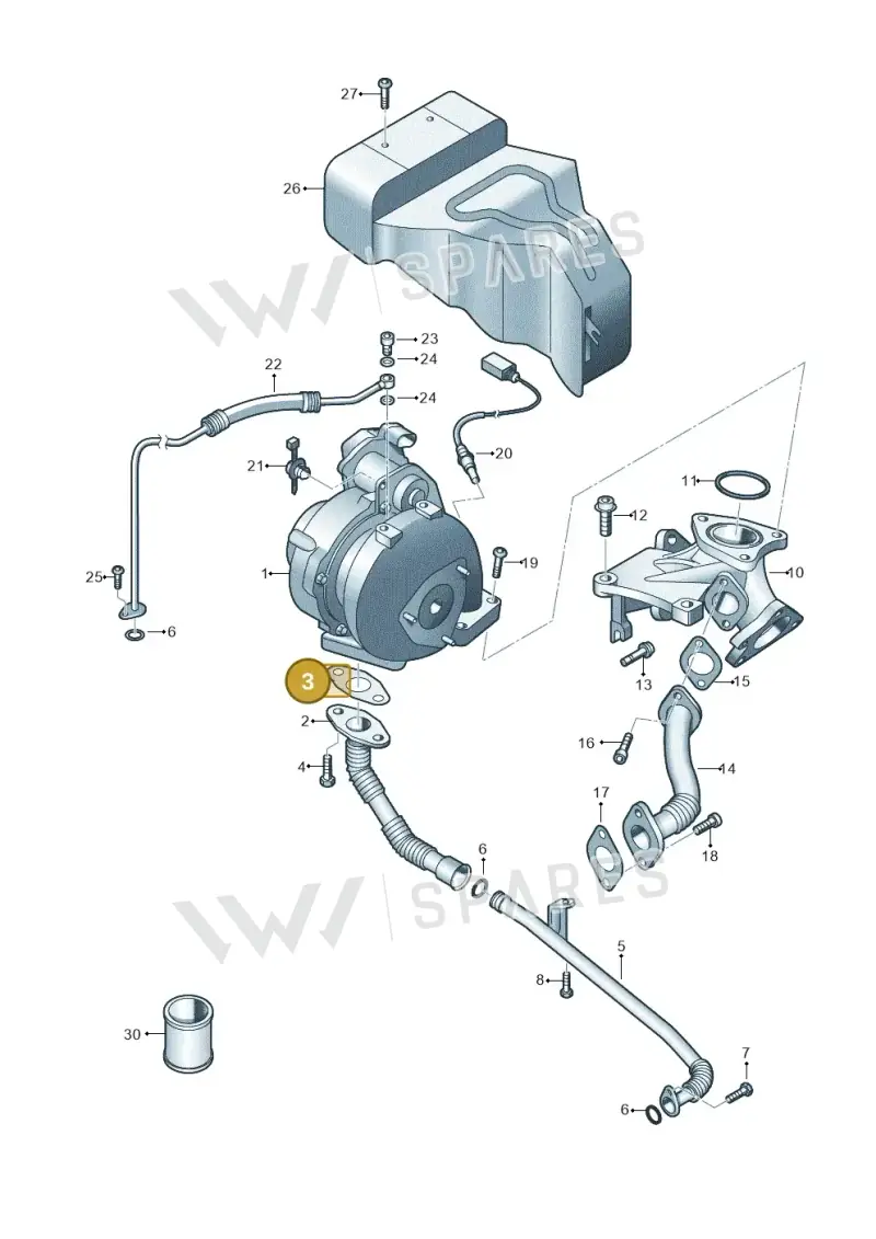 059145757 — Volkswagen Phaeton 4motion (2010-2016) diagram 631145650, position 3